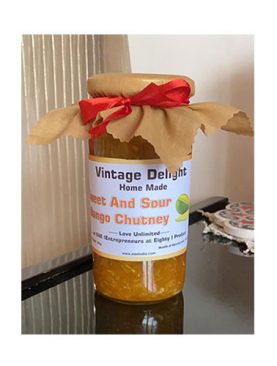 Sweet & Sour Mango Chutney